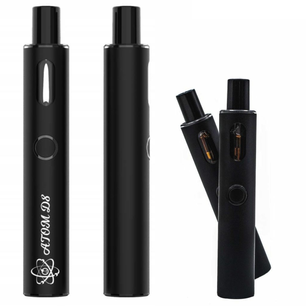 Atom D8 Vape Pen AIO 710 Vape Pen Cart Wax Liquidizer Terp Farms
