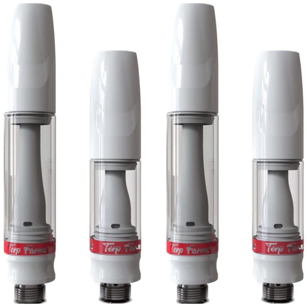 Terp Farms QC4 510 Thread ceramic vape cartridge 2023